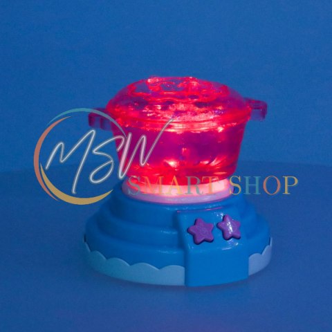 Klej żel kryształowy 3D crystal glue magiczna kuchnia szablony kreatywny zestaw 62 elementy niebieski