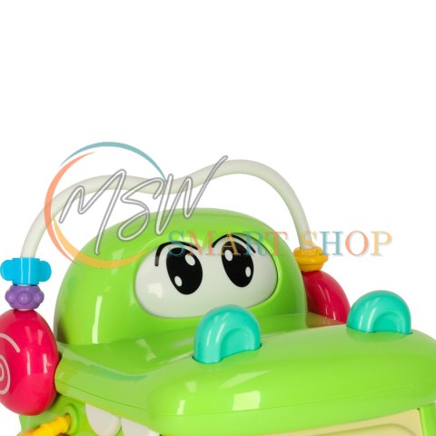 Kostka edukacyjna sorter z pianinkiem krokodyl 4w1