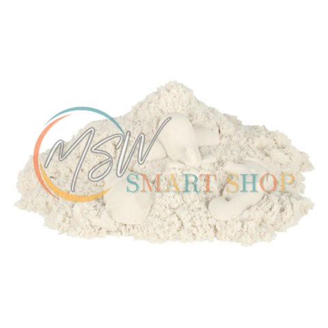 Piasek kinetyczny 1kg w woreczku biały Piasek kinetyczny 1kg w woreczku biały
