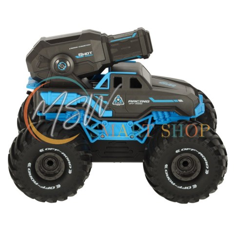 Samochód RC amfibia wodoodporny sterowany gestami ręką + 2 piloty niebieski Samochód RC amfibia wodoodporny sterowany gestami ręką + 2 piloty niebieski