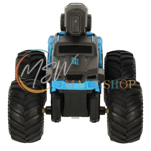 Samochód RC amfibia wodoodporny sterowany gestami ręką + 2 piloty niebieski Samochód RC amfibia wodoodporny sterowany gestami ręką + 2 piloty niebieski