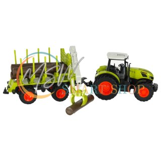 Traktor RC ciągnik rolniczy z podnośnikiem 2,4G 3,7V 500mAh