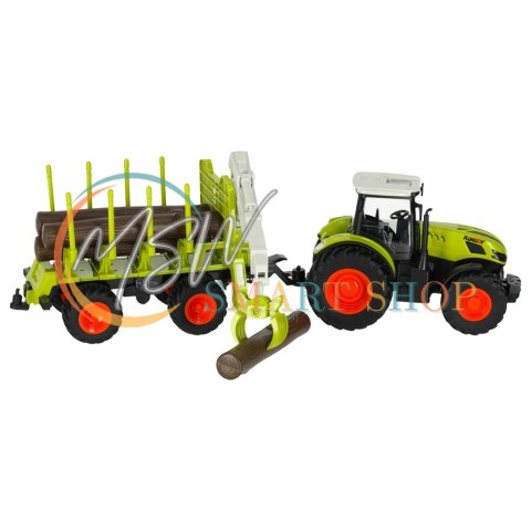 Traktor RC ciągnik rolniczy z podnośnikiem 2,4G 3,7V 500mAh Traktor RC ciągnik rolniczy z podnośnikiem 2,4G 3,7V 500mAh