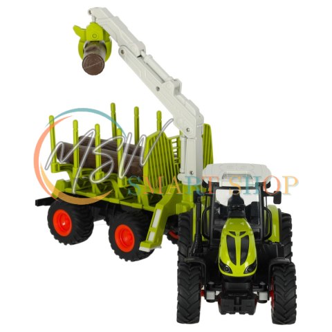 Traktor RC ciągnik rolniczy z podnośnikiem 2,4G 3,7V 500mAh Traktor RC ciągnik rolniczy z podnośnikiem 2,4G 3,7V 500mAh