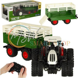 Traktor RC ciągnik rolniczy z przyczepą 2,4G 3,7V 500mAh