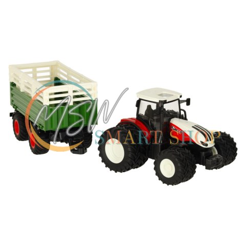 Traktor RC ciągnik rolniczy z przyczepą 2,4G 3,7V 500mAh Traktor RC ciągnik rolniczy z przyczepą 2,4G 3,7V 500mAh