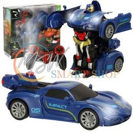 Transformer Revolt TRANSFORMING ROBOT RACER niebie