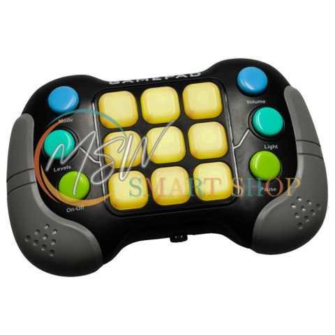 Gra Memory elektroniczna zręcznościowa antystresowa konsola light 4 tryby