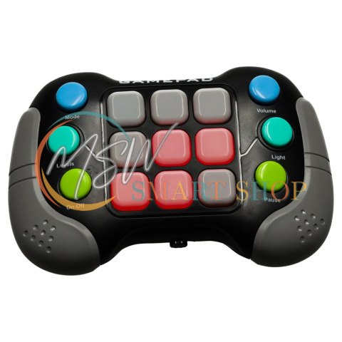 Gra Memory elektroniczna zręcznościowa antystresowa konsola light 4 tryby