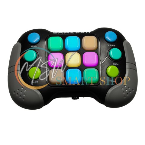 Gra Memory elektroniczna zręcznościowa antystresowa konsola light 4 tryby