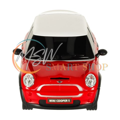 Samochód zdalnie sterowany Rastar 15000 MINI Cooper S 1:24 czerwony