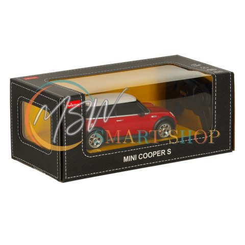 Samochód zdalnie sterowany Rastar 15000 MINI Cooper S 1:24 czerwony