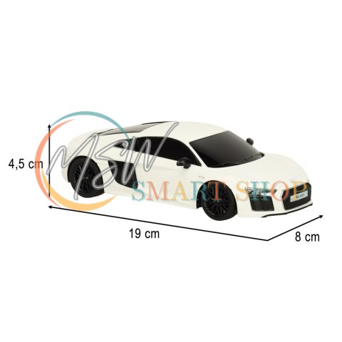Samochód zdalnie sterowany Rastar 72300 Audi R8 2015 1:24 biały