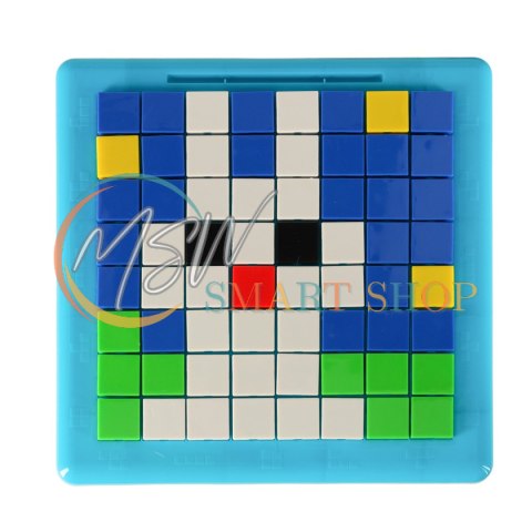 Układanka kreatywna logiczna klocki puzzle mozaika 175 elementów