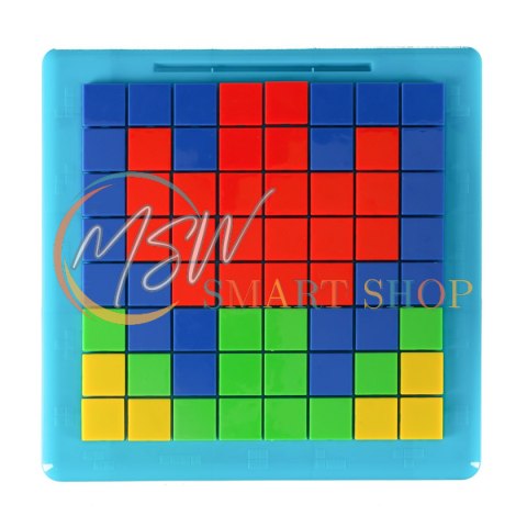 Układanka kreatywna logiczna klocki puzzle mozaika 175 elementów