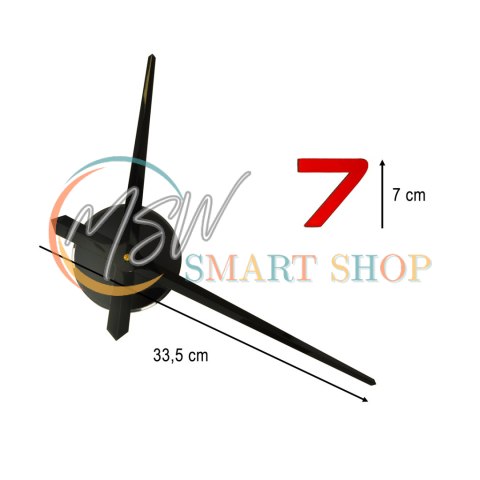 Zegar ścienny naklejany DIY regulowany 80-90 cm kolorowy 12 cyfr Zegar ścienny naklejany DIY regulowany 80-90 cm kolorowy 12 cyfr