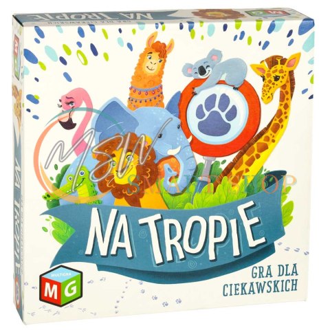 Gra edukacyjna Na tropie gra dla ciekawskich 8+ MULTIGRA