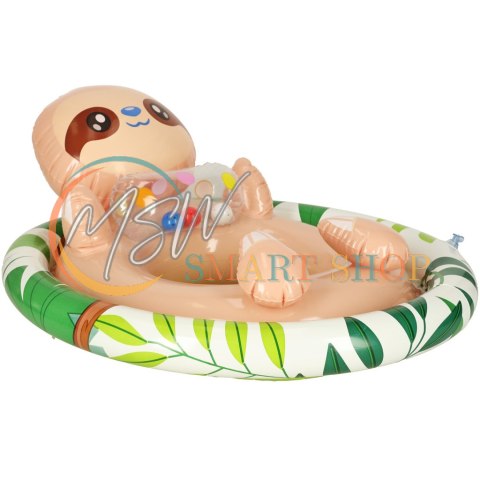 INTEX 59570 Kółko do pływania dla niemowląt koło pontonik dla dzieci dmuchany z siedziskiem leniwiec max 23kg 3-4lata INTEX 59570 Kółko do pływania dla niemowląt koło pontonik dla dzieci dmuchany z siedziskiem leniwiec max 23kg 3-4lata