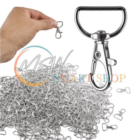 Karabińczyk metalowy rybka 2 mm 500 szt. Karabińczyk metalowy rybka 2 mm 500 szt.