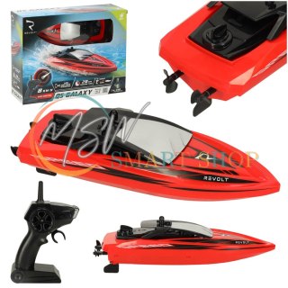 Motorówka zdalnie sterowana RC REVOLT Q5 Galaxy Szybka Łódź 8km/h 2.4GHz Zasięg 50m Wodoodporna