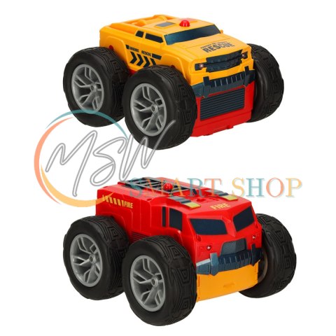 Samochód auto na pilota Revolt 2 Sided Rescue Racer mega transformacja obrót 360 4WD Samochód auto na pilota Revolt 2 Sided Rescue Racer mega transformacja obrót 360 4WD