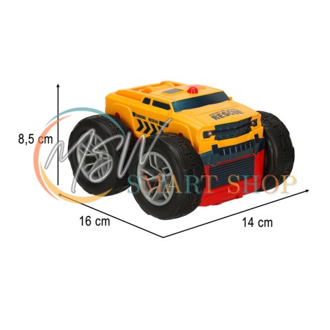 Samochód auto na pilota Revolt 2 Sided Rescue Racer mega transformacja obrót 360 4WD Samochód auto na pilota Revolt 2 Sided Rescue Racer mega transformacja obrót 360 4WD
