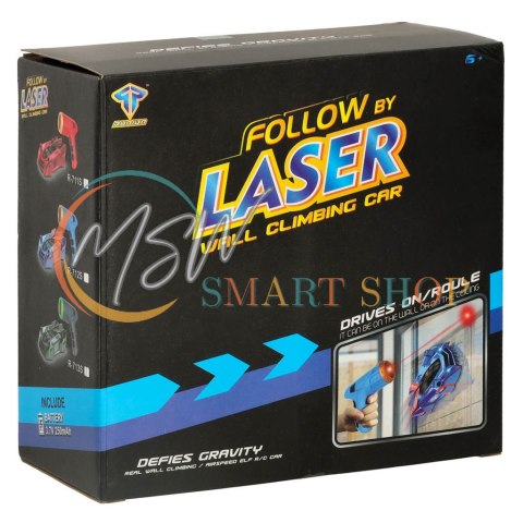 Samochód zdalnie sterowany Laser Car szary