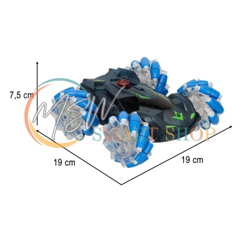 Samochód zdalnie sterowany RC REVOLT TG1011 Driftujący Slydz Vapor Racer Turbo Para 2.4GHz 360 Drift Off-Road Samochód zdalnie sterowany RC REVOLT TG1011 Driftujący Slydz Vapor Racer Turbo Para 2.4GHz 360 Drift Off-Road