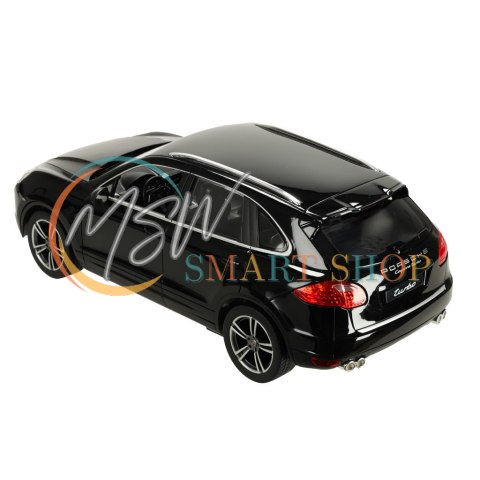 Samochód zdalnie sterowany Rastar 42900 Porsche Cayenne Turbo 1:14 czarny