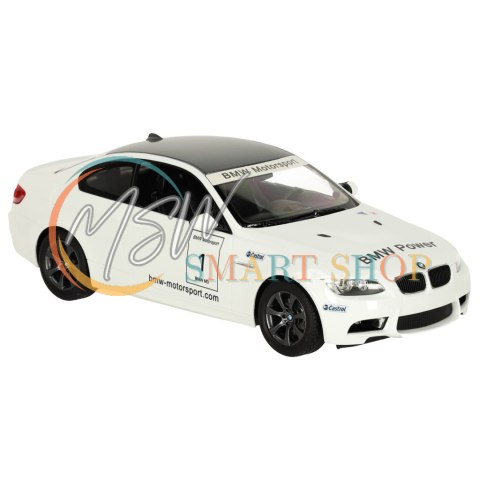 Samochód zdalnie sterowany Rastar 48000 BMW M3 1:14 biały