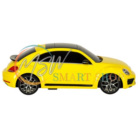 Samochód zdalnie sterowany Rastar 78000 Volkswagen Beetle 1:14 żółty