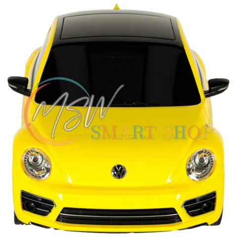 Samochód zdalnie sterowany Rastar 78000 Volkswagen Beetle 1:14 żółty