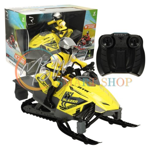 Skuter Śnieżny zdalnie sterowany RC REVOLT TG1016 Trail Blazer Snowmobile 2.4GHz Off-Road LED Realistyczna Jazda Skuter Śnieżny zdalnie sterowany RC REVOLT TG1016 Trail Blazer Snowmobile 2.4GHz Off-Road LED Realistyczna Jazda