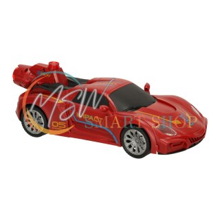 Transformer Revolt TRANSFORMING ROBOT RACER czerwo