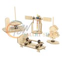 Zestaw edukacyjny do eksperymentów naukowych magnetycznych DIY 4w1