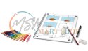 Zestaw kreatywny plastyczny do tworzenia animacji rysowania klatek filmów Animaker Flash Pop Maped