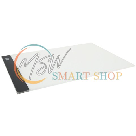 Deska kreślarska tablica tablet graficzny kalka do rysowania podświetlana LED A4
