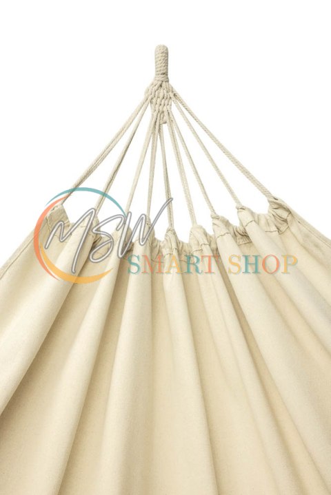Hamak ogrodowy brazylijski boho 200cm ecru 120kg