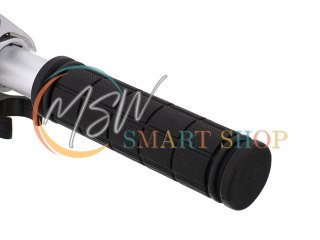 Hulajnoga miejska składana duża AILO XL koła 200mm amortyzator x2 biała GIMME