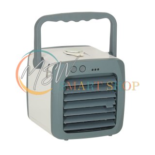 Klimatyzator klimator przenośny wentylator biurkowy nawilżacz USB biały