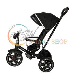 Rowerek trójkołowy TRIKE FIX Elite 2w1 rower spacerówka 6w1 czarny