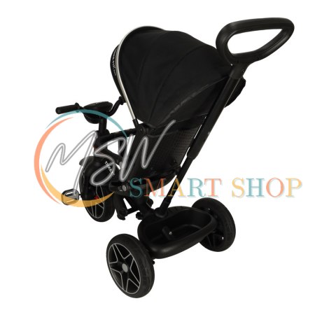Rowerek trójkołowy TRIKE FIX Elite 2w1 rower spacerówka 6w1 czarny