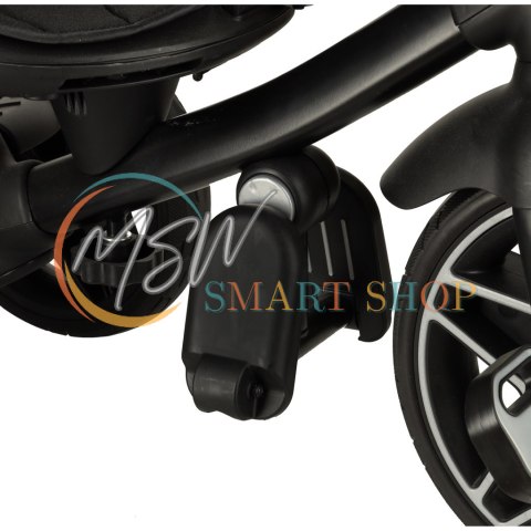 Rowerek trójkołowy TRIKE FIX Elite 2w1 rower spacerówka 6w1 czarny