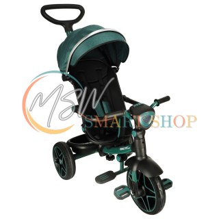 Rowerek trójkołowy TRIKE FIX Elite 2w1 rower spacerówka 6w1 zielony