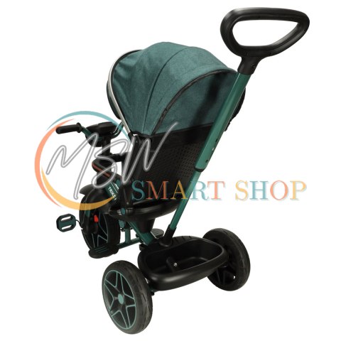Rowerek trójkołowy TRIKE FIX Elite 2w1 rower spacerówka 6w1 zielony