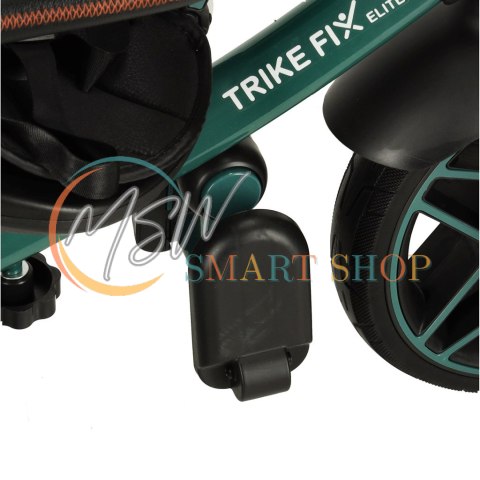 Rowerek trójkołowy TRIKE FIX Elite 2w1 rower spacerówka 6w1 zielony