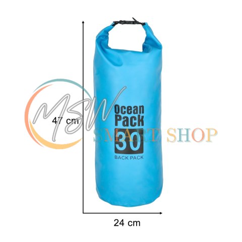 Worek wodoszczelny torba wodoodporna nadmuchiwana do kajaka deski SUP 30L Worek wodoszczelny torba wodoodporna nadmuchiwana do kajaka deski SUP 30L