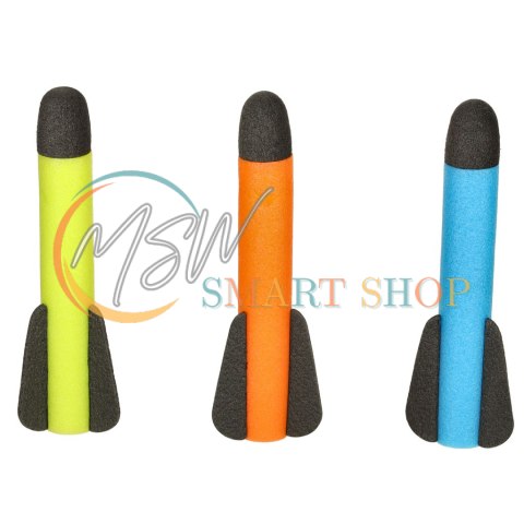 Wyrzutnia rakiet piankowych Power launcher rocket rakiety piankowe x3 Wyrzutnia rakiet piankowych Power launcher rocket rakiety piankowe x3