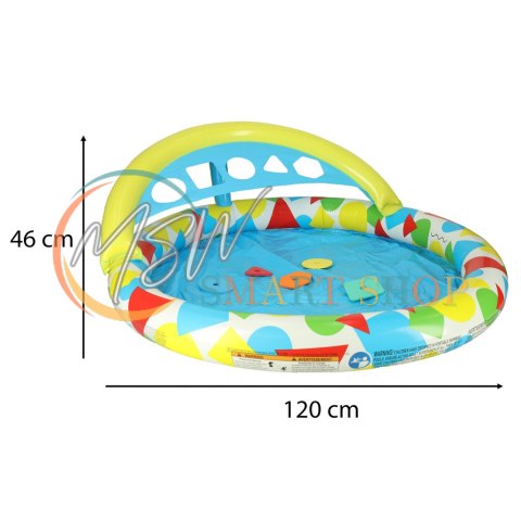 Basen brodzik z poduszką BESTWAY 52378 120cm
