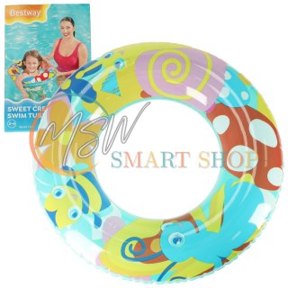 Kółko do pływania dmuchane BESTWAY 36013 motylki 56cm